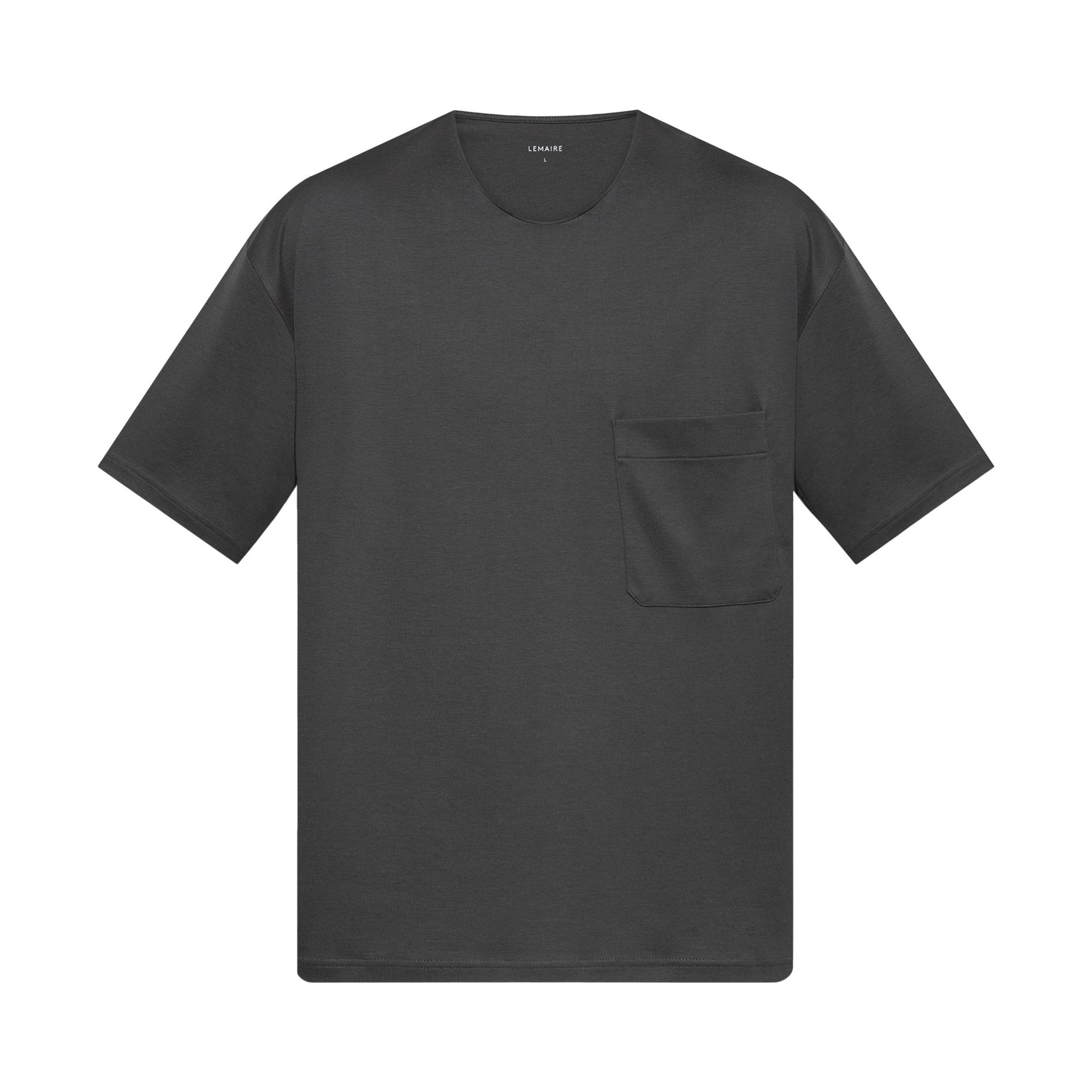 Buy Lemaire Relaxed T-Shirt 'Carbon Grey' - TO1457 LJ1043 Buy Lemaire Relaxed T-Shirt 'Carbon Grey' - TO1457 LJ1043