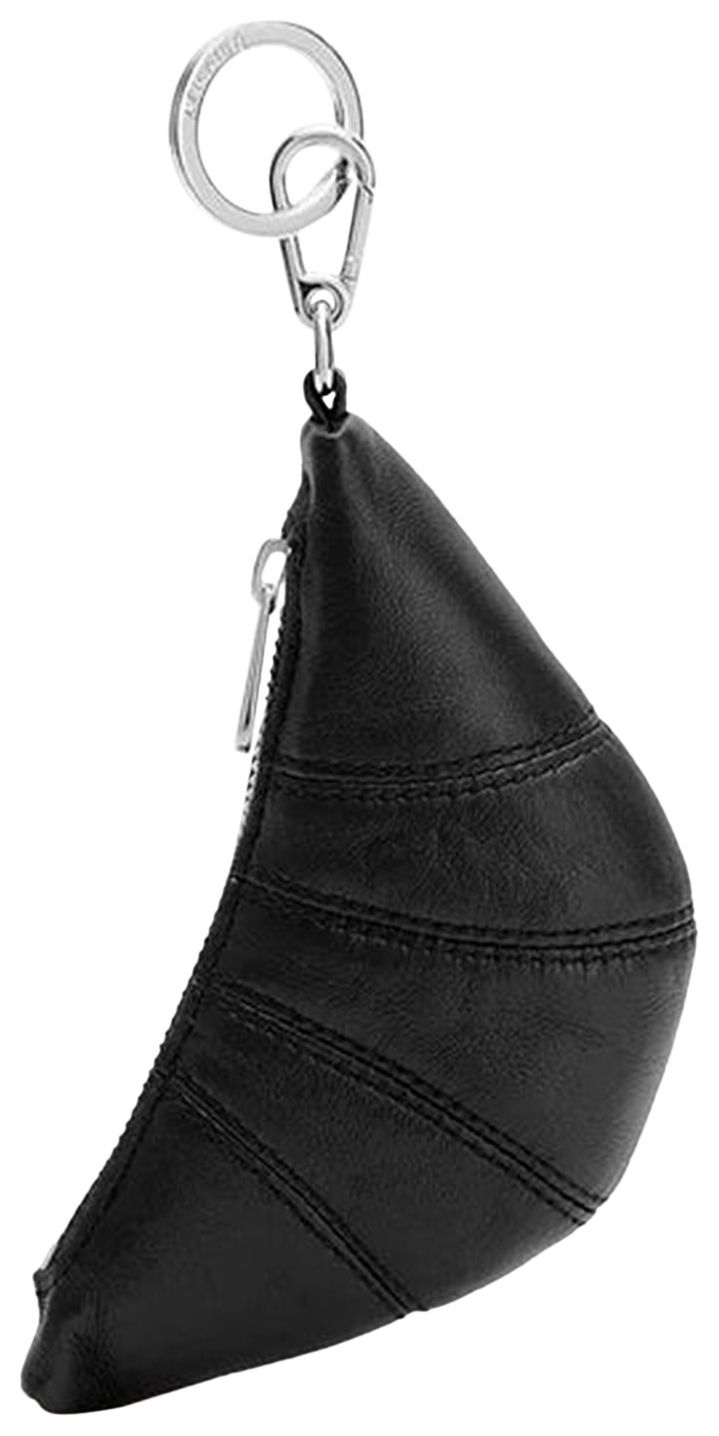 Lemaire Mini Croissant Keyring II Black