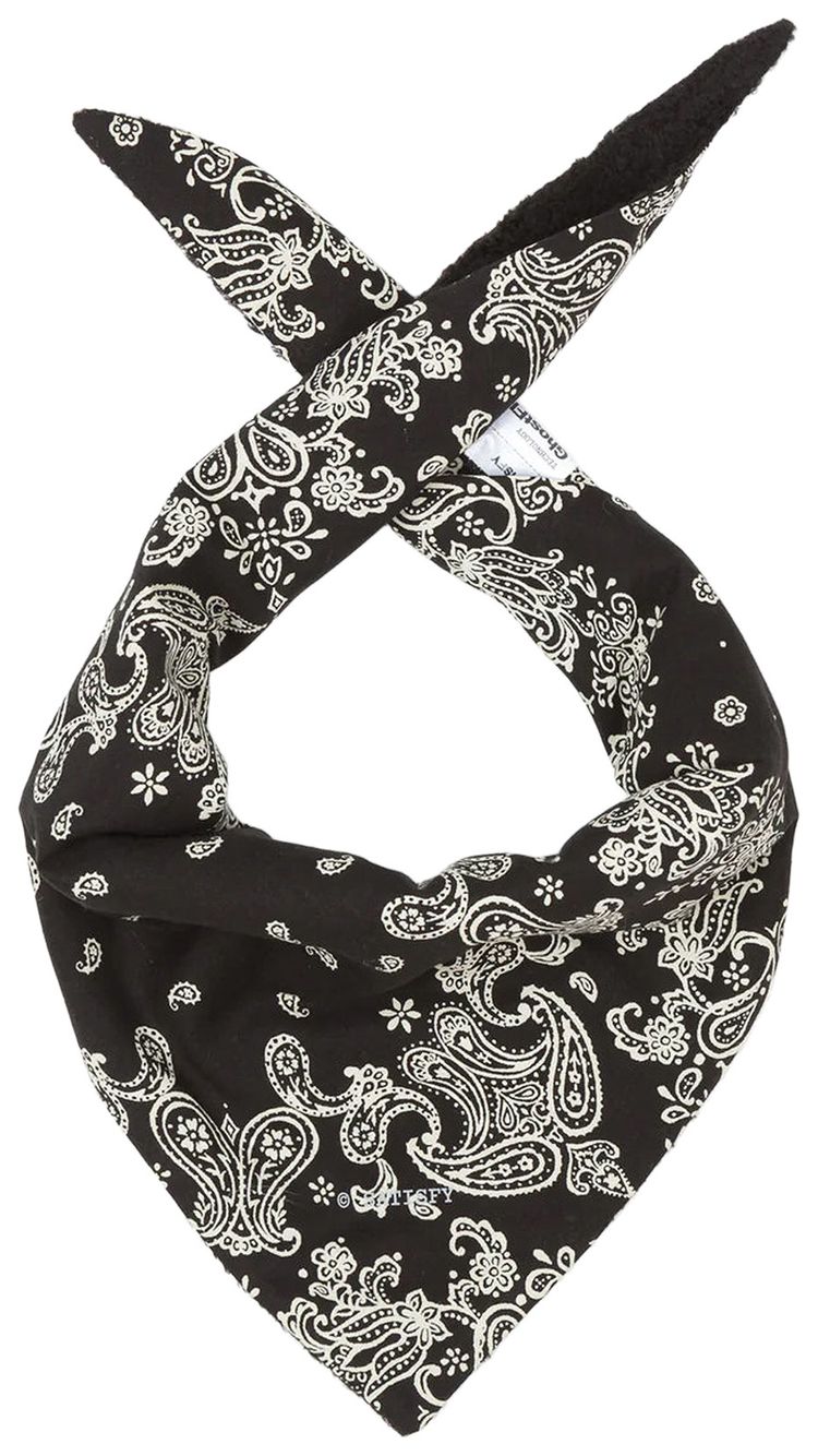 SATISFY GhostFleece AD Bandana Black