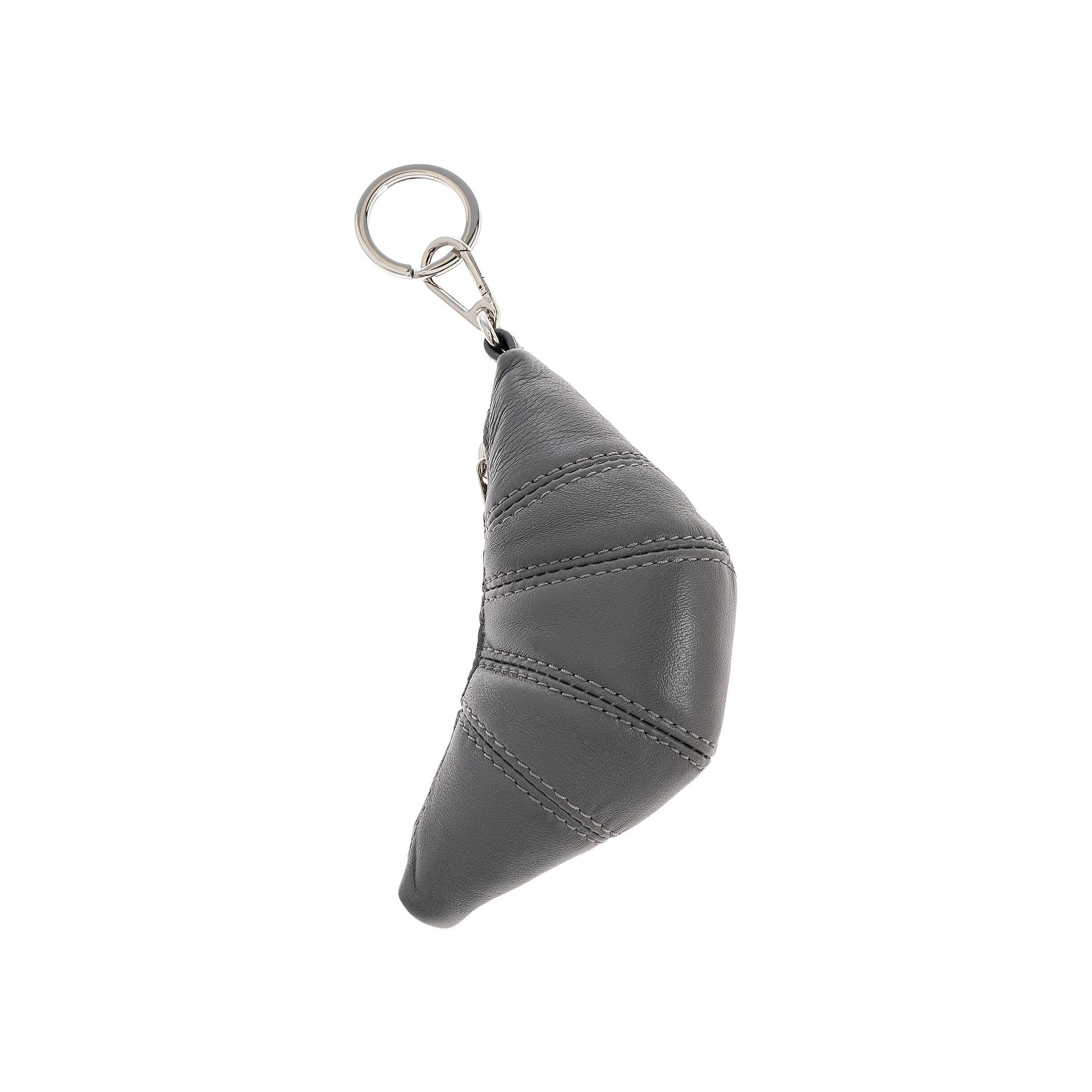 Buy Lemaire Mini Croissant Keyring II 'Smoked Pearl' - SL0082