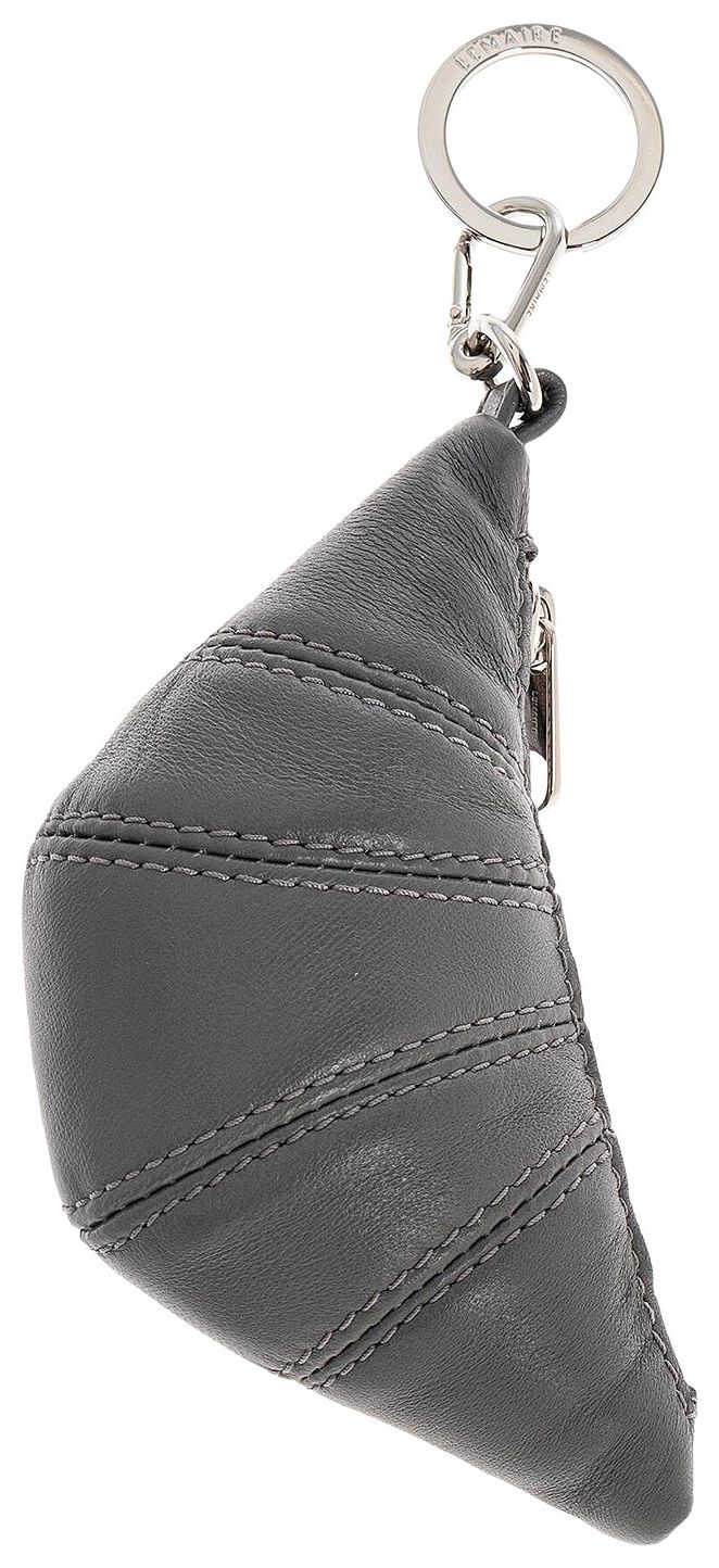Lemaire Mini Croissant Keyring II Smoked Pearl