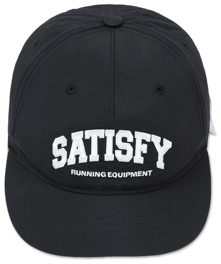SATISFY FliteSilk 5 Panel Pinch Cap Black