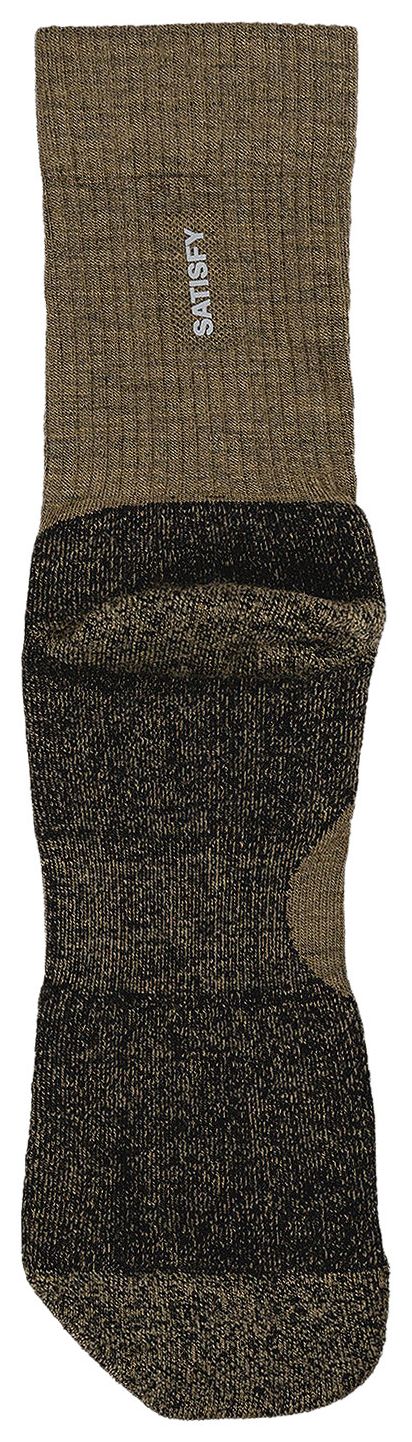 SATISFY Merino Nylon Tube Socks Dark Olive