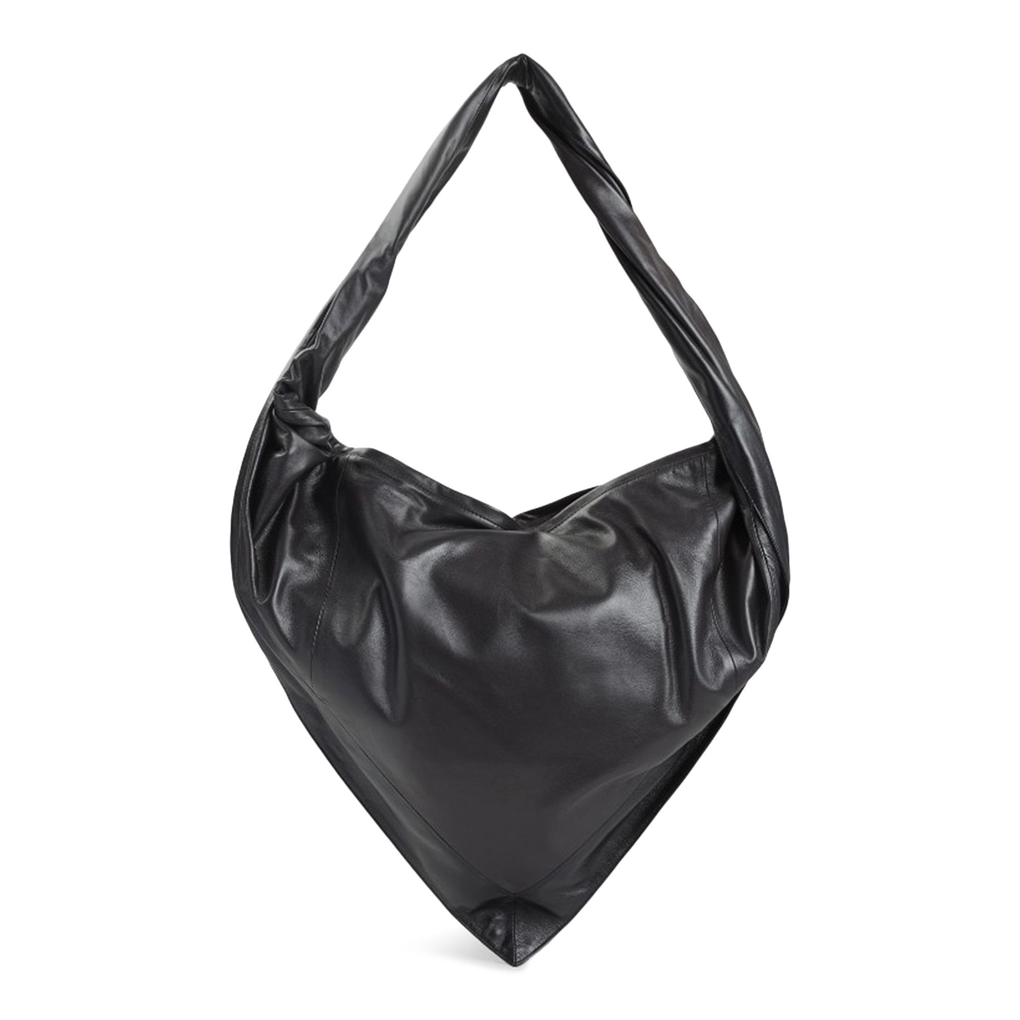 Buy Lemaire Scarf Bag 'Black/Dark Chocolate' - BG0157 LL0075 MU096