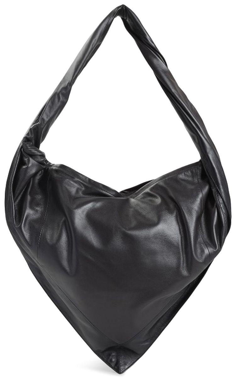 Lemaire Scarf Bag BlackDark Chocolate