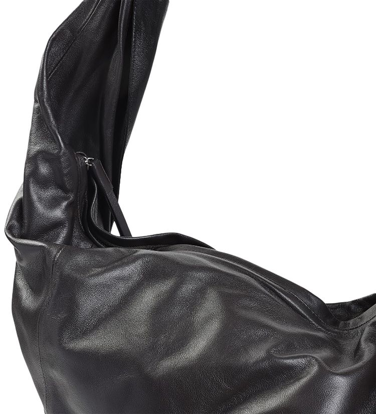 Lemaire Scarf Bag BlackDark Chocolate