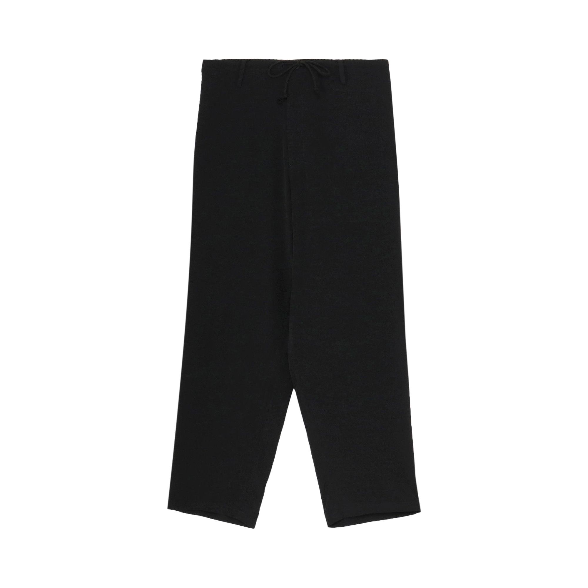 Buy Yohji Yamamoto Pour Homme New Standard String Pants 'Black