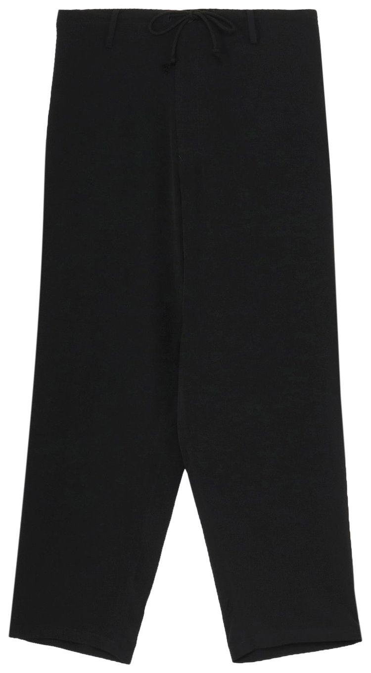 Yohji Yamamoto Pour Homme New Standard String Pants Black