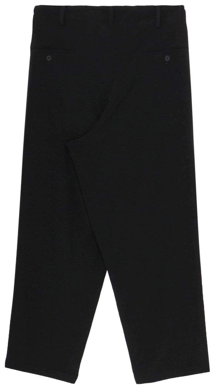 Yohji Yamamoto Pour Homme New Standard String Pants Black