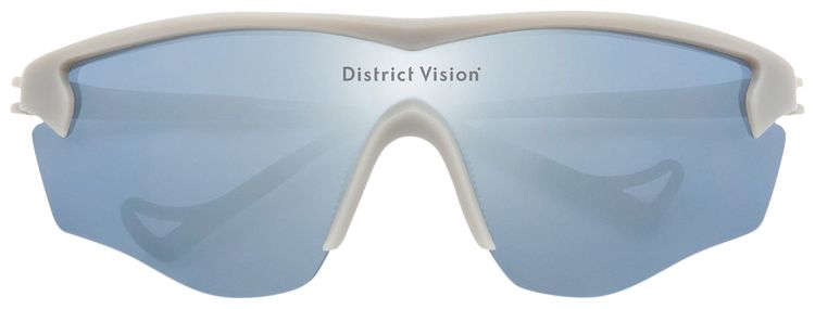 District Vision Junya Racer Sunglasses FlintSilver Flash