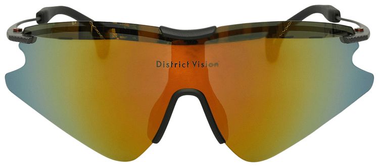 District Vision Kohei Aero Blade Ti Sunglasses GraphiteAmber