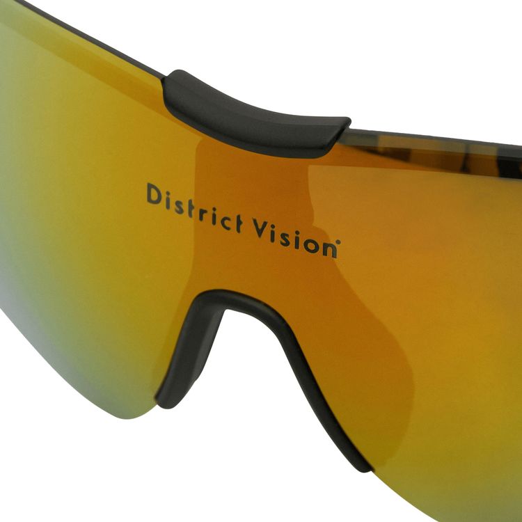 District Vision Kohei Aero Blade Ti Sunglasses GraphiteAmber