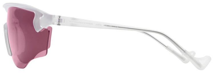 District Vision Junya Racer Sunglasses ClearBlack Rose