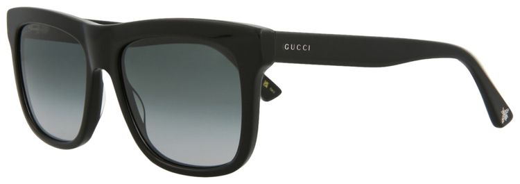 Gucci Rectangle Sunglasses BlackGrey