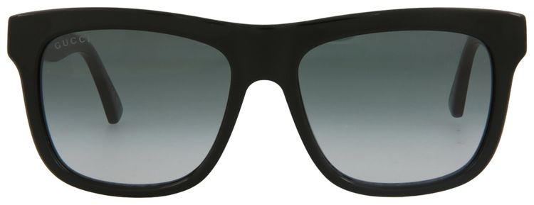 Gucci Rectangle Sunglasses BlackGrey