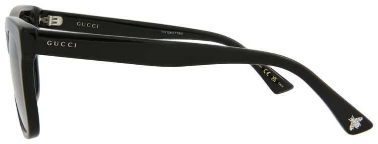 Gucci Rectangle Sunglasses BlackGrey