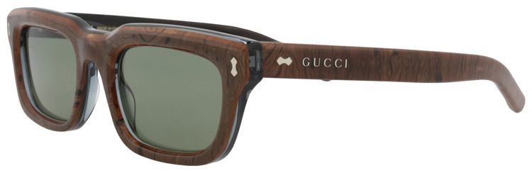 Gucci Square Sunglasses BlueGreen