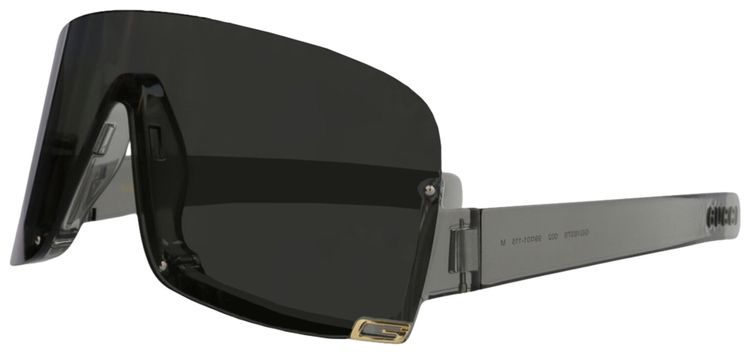 Gucci Shield Sunglasses GreySilver