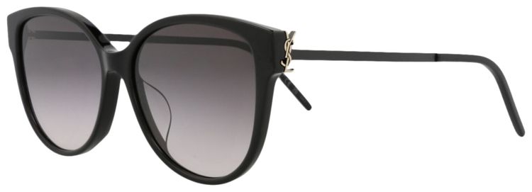 Saint Laurent Round Sunglasses BlackSmoke