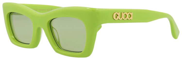 Gucci Cat Eye Sunglasses Green