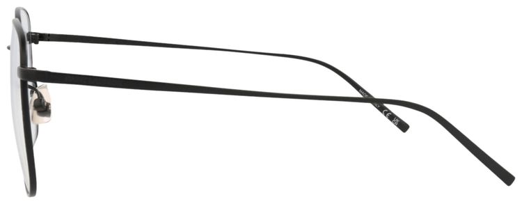Saint Laurent Square Optical Glasses BlackTransparent