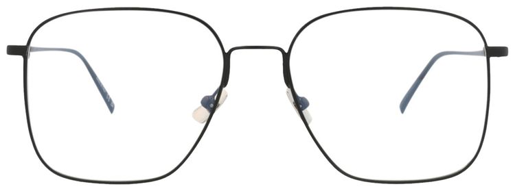 Saint Laurent Square Optical Glasses BlackTransparent