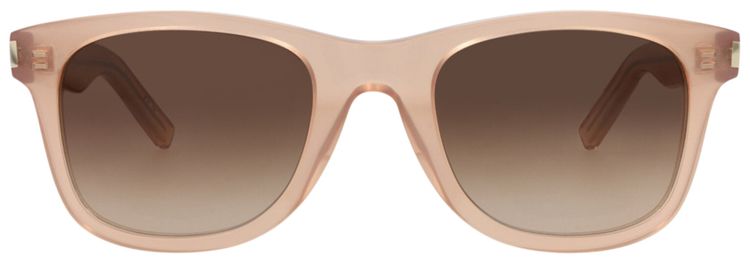 Saint Laurent Square Sunglasses OrangeBrown