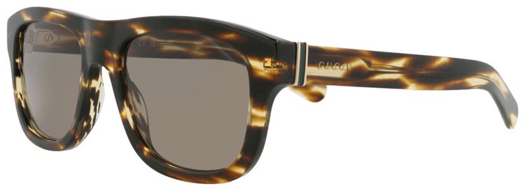 Gucci Square Sunglasses HavanaBrown
