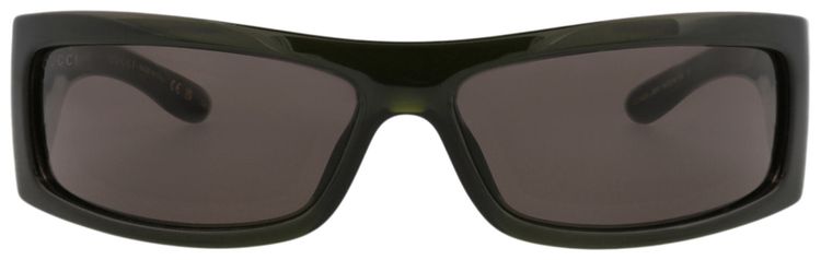 Gucci Shield Sunglasses GreenGrey