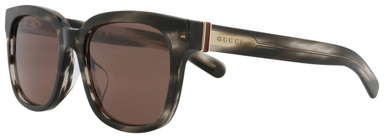 Gucci Square Sunglasses HavanaBrown