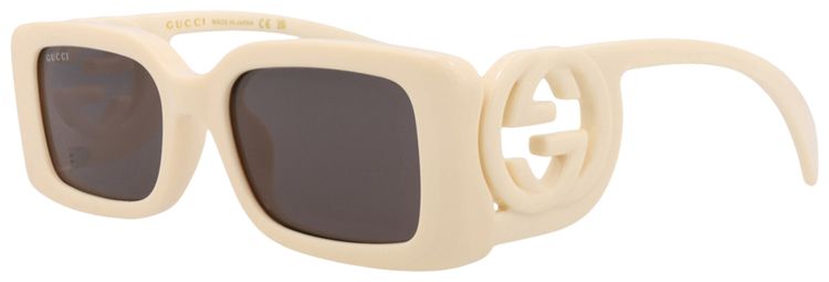 Gucci Square Sunglasses IvoryGrey