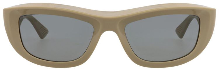 Bottega Veneta Square Sunglasses BrownGrey