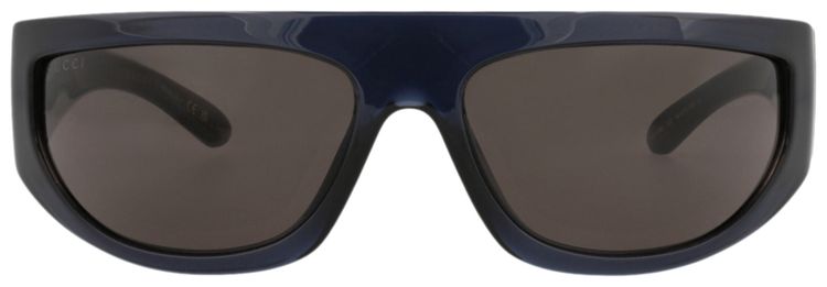 Gucci Shield Sunglasses BlueGrey