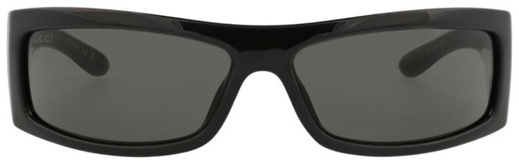 Gucci Shield Sunglasses BlackGrey