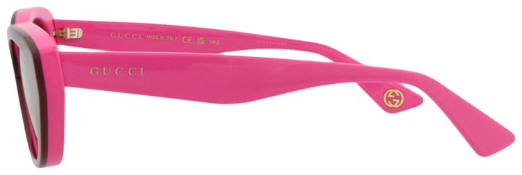 Gucci Cat Eye Sunglasses BurgundyFuchsiaRed