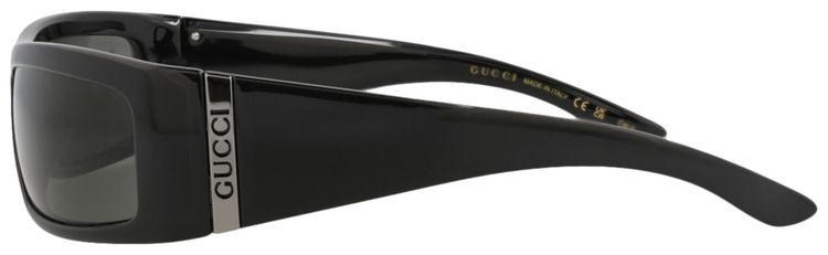 Gucci Shield Sunglasses BlackGrey