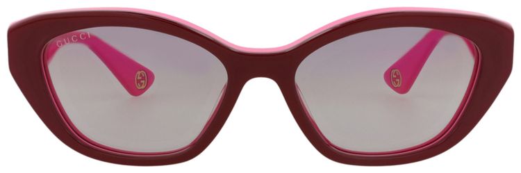 Gucci Cat Eye Sunglasses BurgundyFuchsiaRed