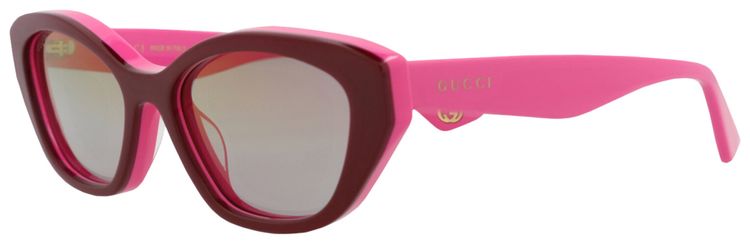 Gucci Cat Eye Sunglasses BurgundyFuchsiaRed