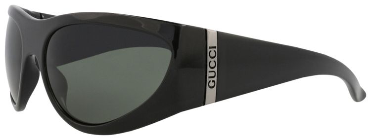 Gucci Shield Sunglasses BlackGrey