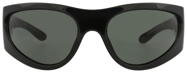 Gucci Shield Sunglasses BlackGrey