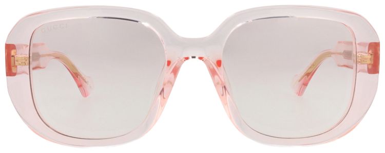 Gucci Square Sunglasses NudePink