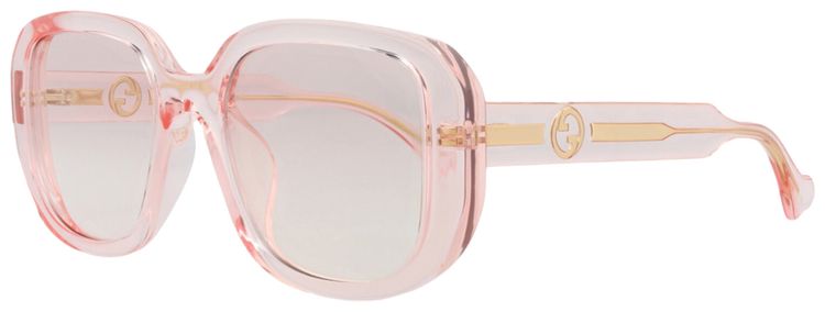 Gucci Square Sunglasses NudePink