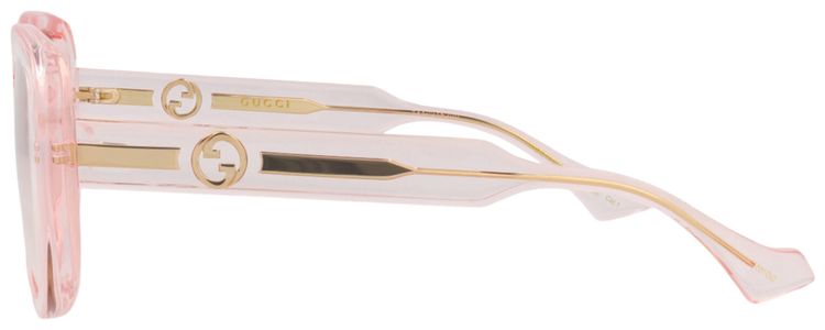 Gucci Square Sunglasses NudePink