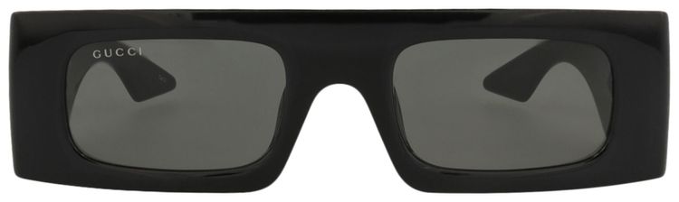 Gucci Shield Sunglasses BlackGrey