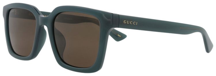 Gucci Square Sunglasses BlueBrown