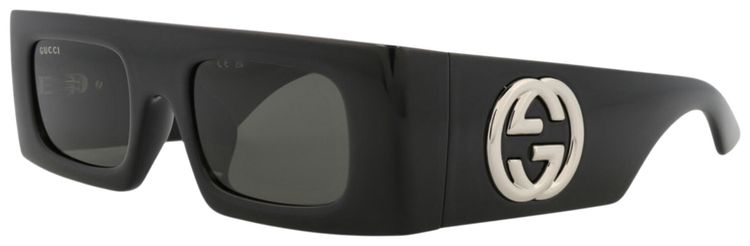 Gucci Shield Sunglasses BlackGrey