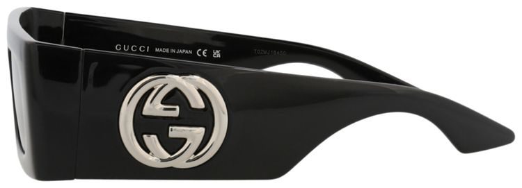 Gucci Shield Sunglasses BlackGrey