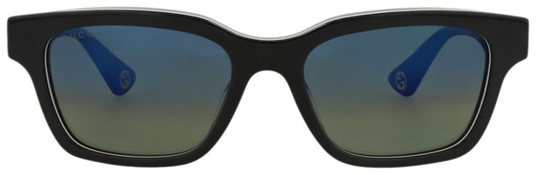 Gucci Square Sunglasses BlackGreyBlue