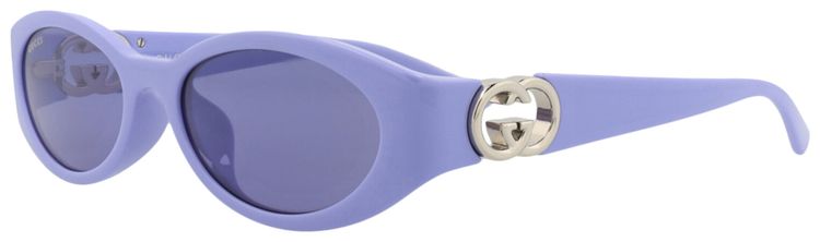 Gucci Round Sunglasses Violet
