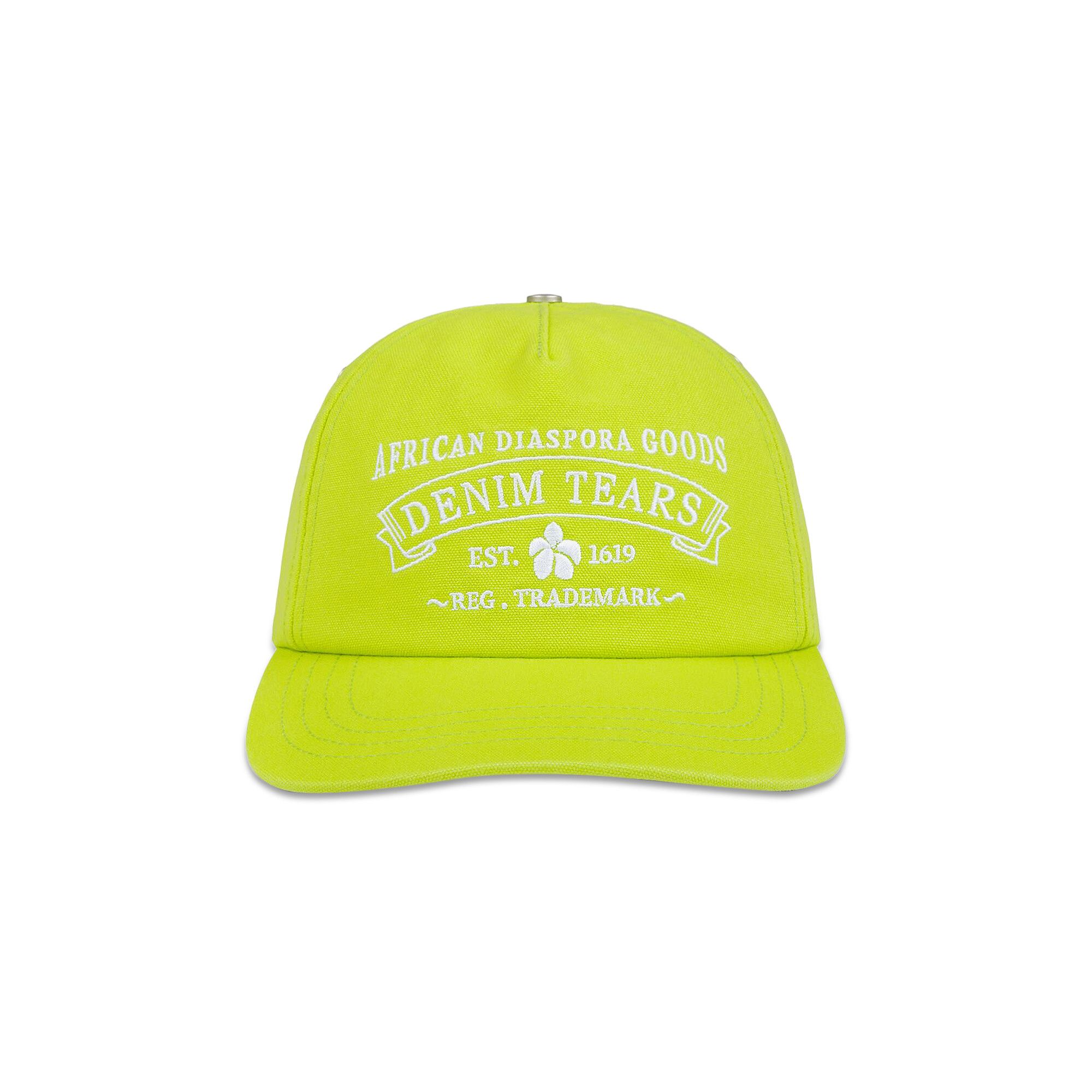 Buy Denim Tears ADG Cap 'Lime' - SS25ABC0111918 | GOAT